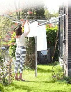 Brabantia Topspinner Droogmolen Met Grondanker - 40 M - Metallic Grey 35 Brabantia Topspinner Droogmolen Met Grondanker - 40 M - Metallic Grey -Brabantia 931x1200