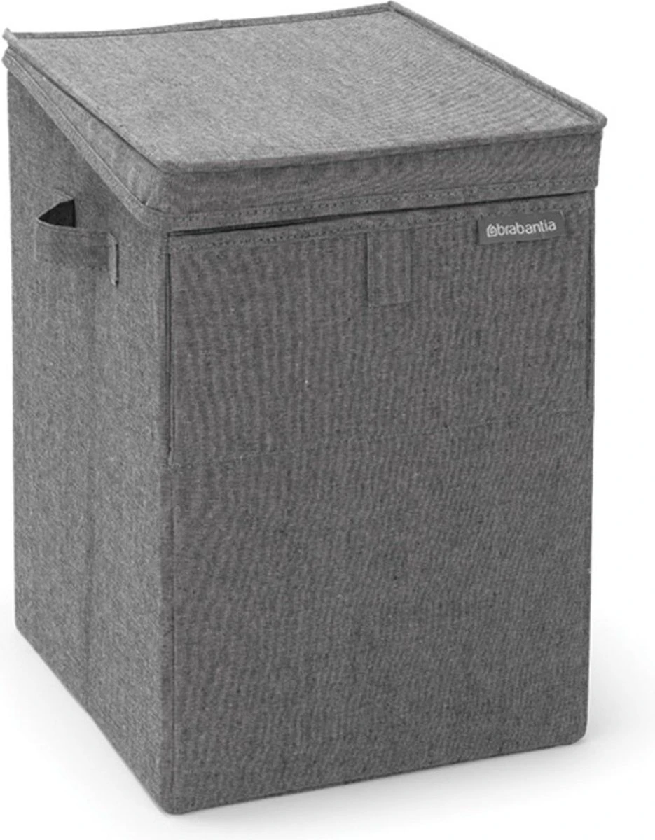 Brabantia Wasmand Met Deksel - Stapelbaar - 35 L - Pepper Black 3 Brabantia Wasmand Met Deksel - Stapelbaar - 35 L - Pepper Black