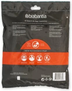 Brabantia PerfectFit Vuilniszakken - 5 L - Code W - 40 Stuks -Brabantia 957x1200