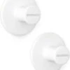 Brabantia ReNew Handdoekhaakjes - 2 Stuks - White -Brabantia 982x1200